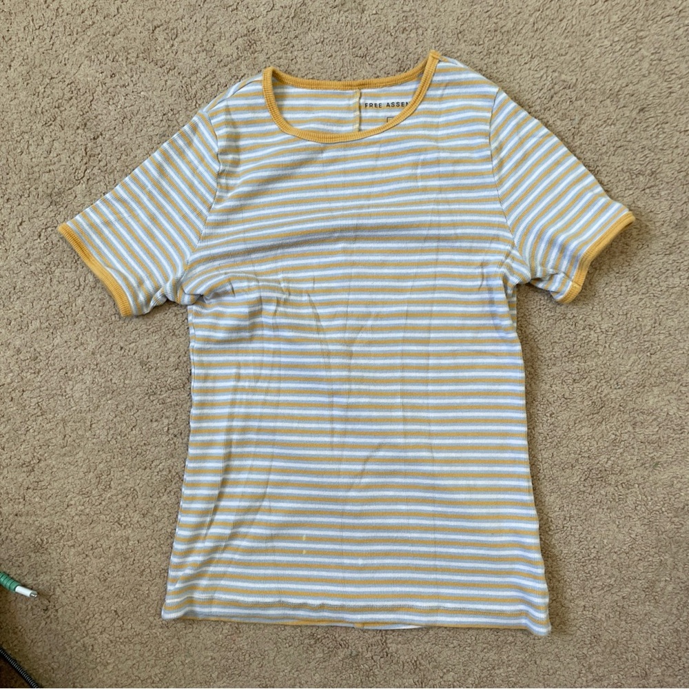 Free Assembly striped top